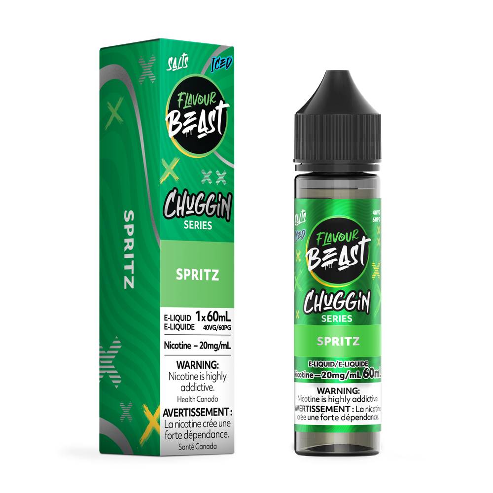 Flavour Beast E-Liquid Nicotine Salt 60mL 20mg Spritz